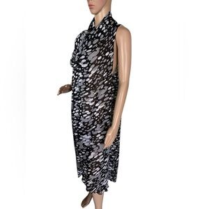 Shawl Dawls Sheer Maxi Swimsuit Coverup Vacation Oversized Sleeveless Women OS